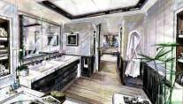 Motor yacht EVENT -  Master Cabin Bathroom